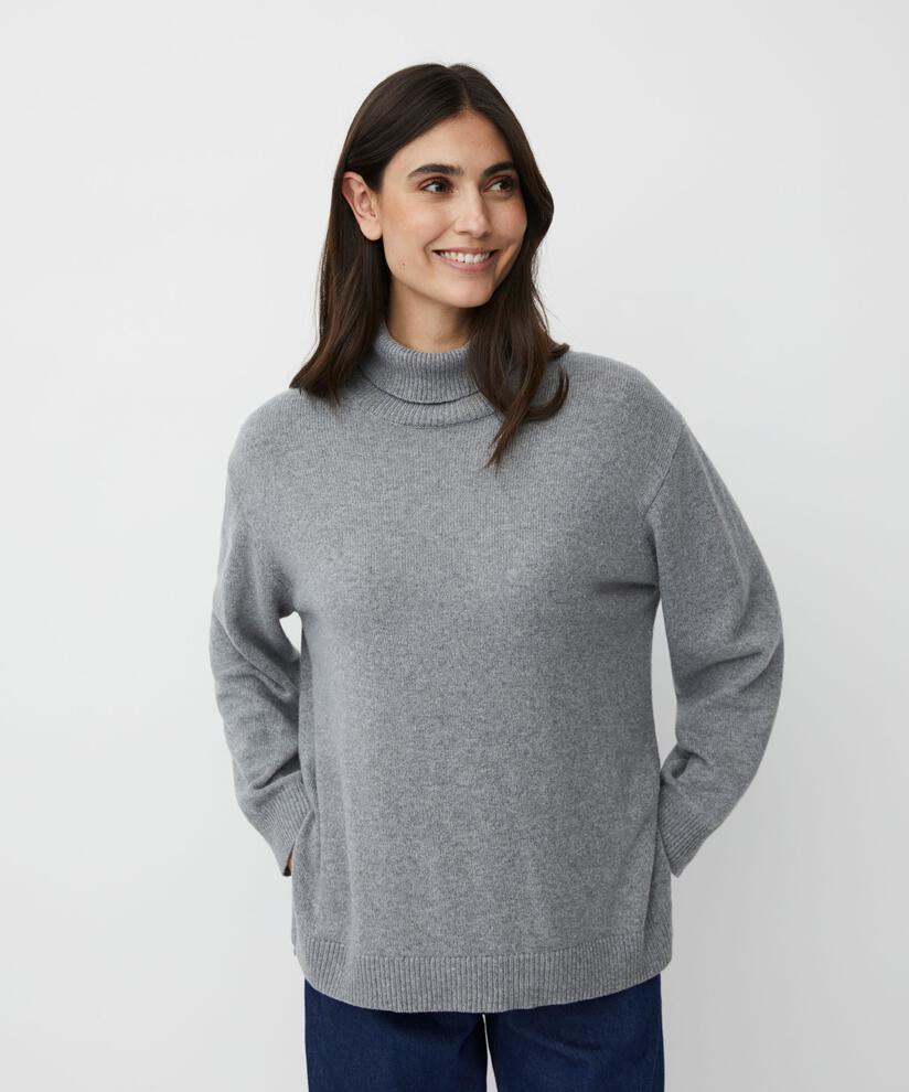 Faricka Strikkegenser, M. Grey mel.