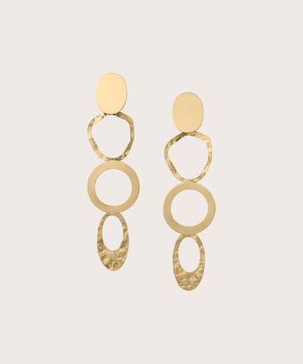 Rumani øreringer, Gold