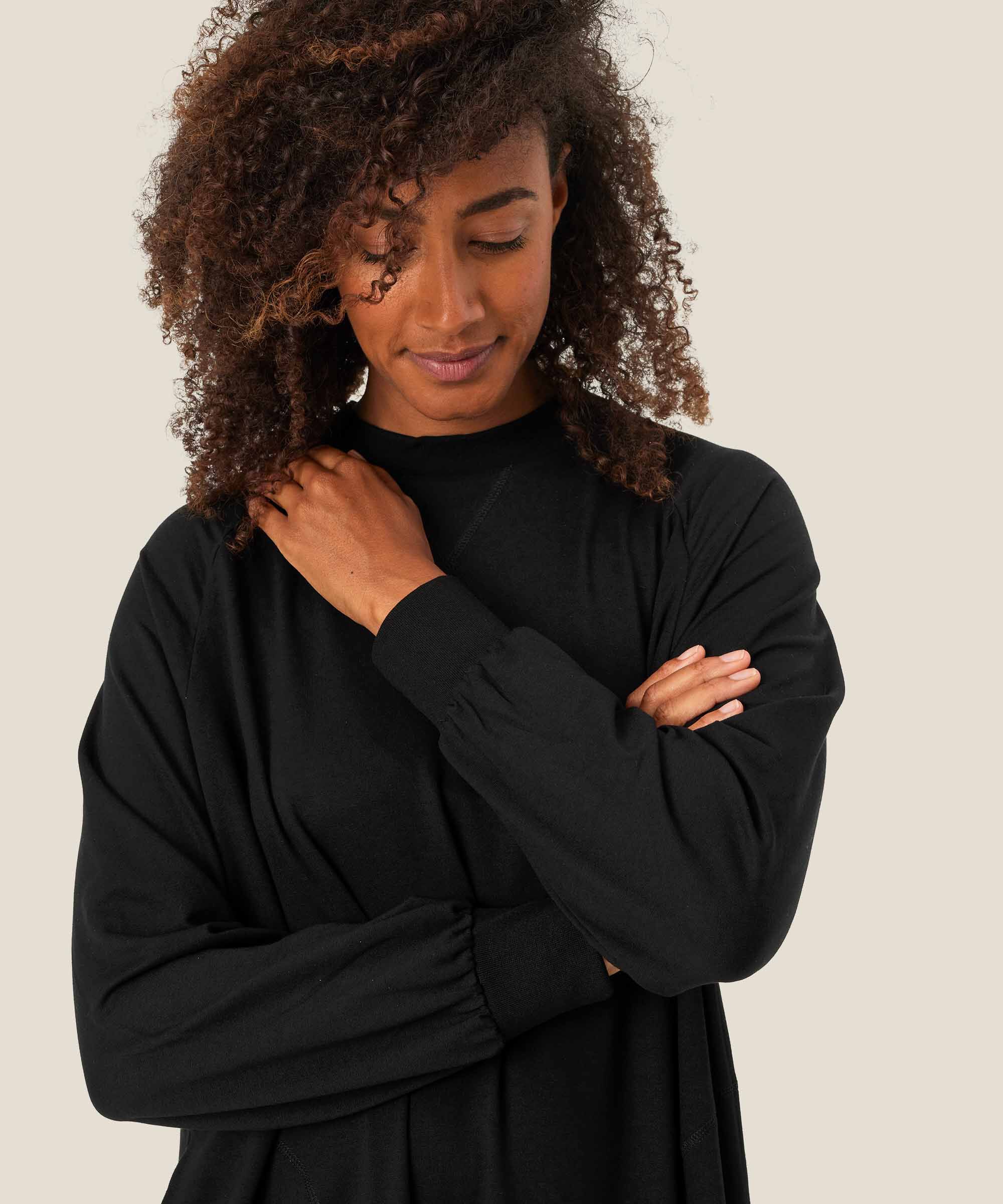 Ninen JERSEY Kjole, Black