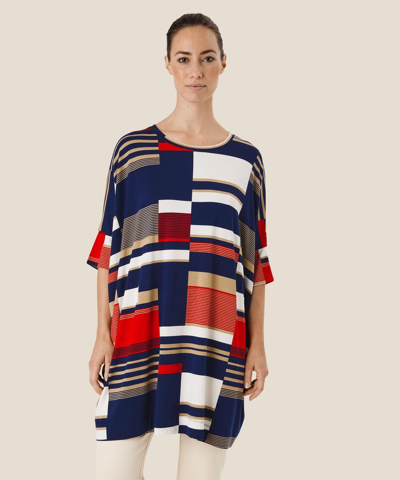 Gabina JERSEY Tunika, Goji Berry