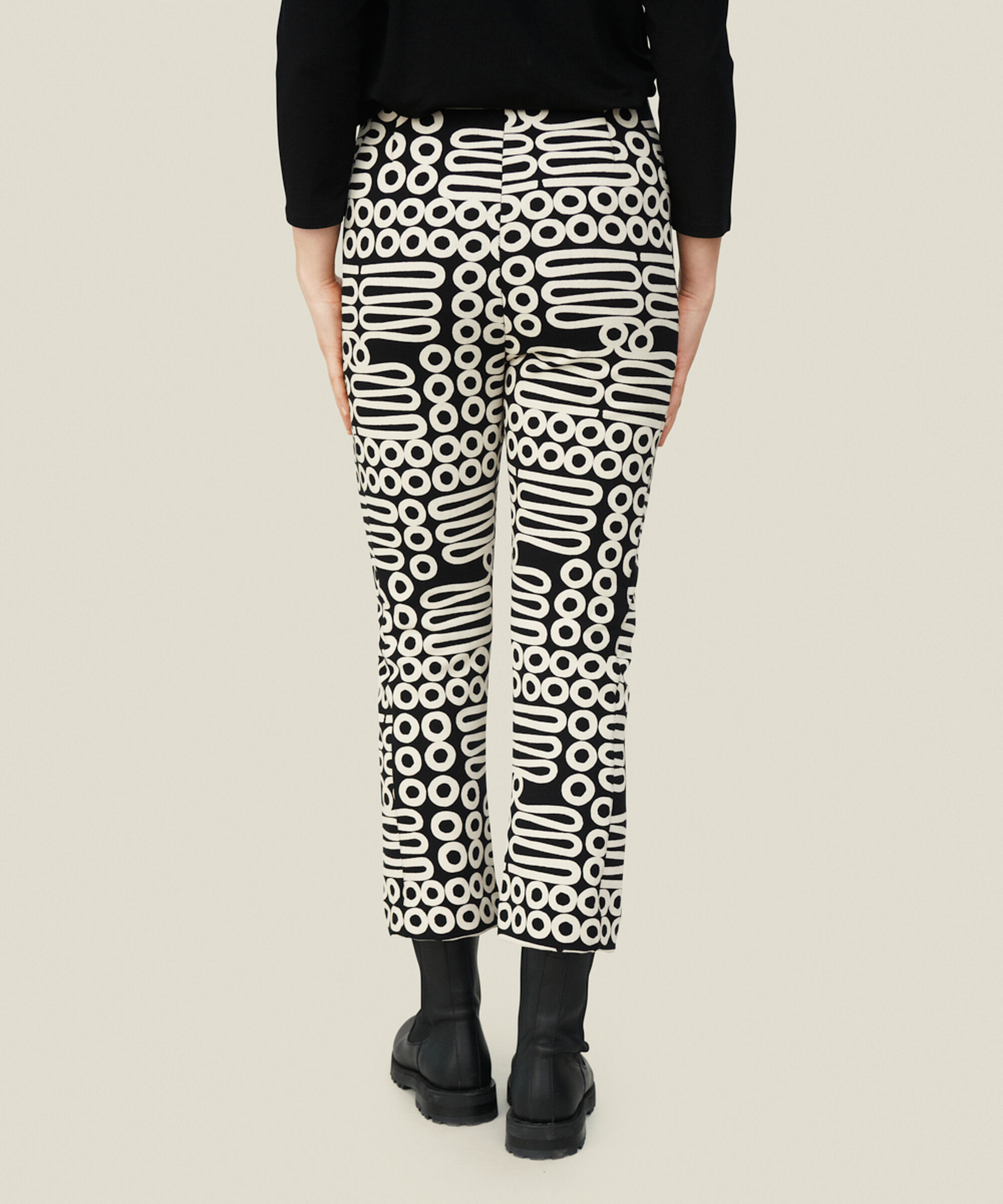 PABA JERSEY BUKSER, Black