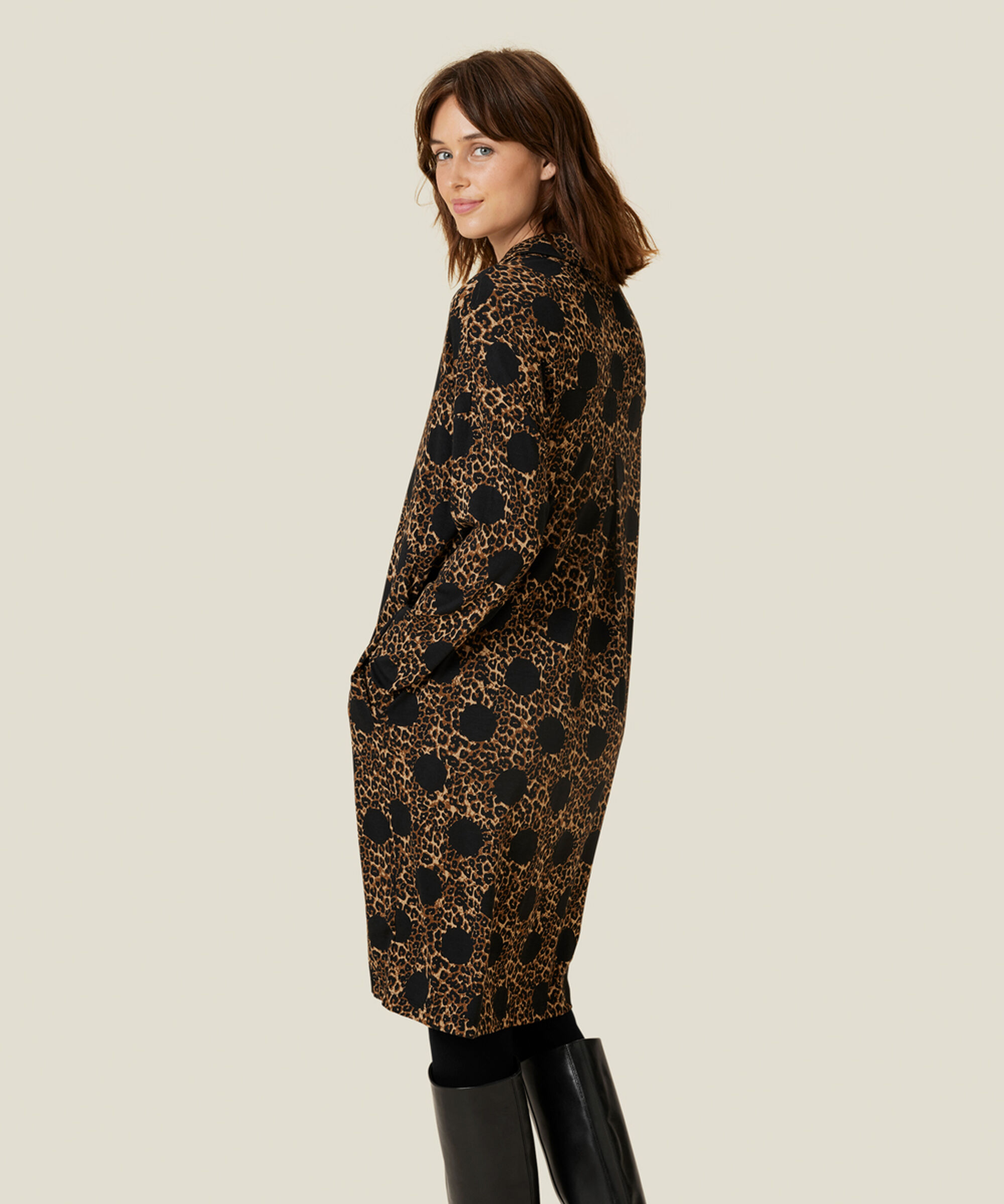 NITZINA JERSEY SKJORTEKJOLE, Monk's Robe