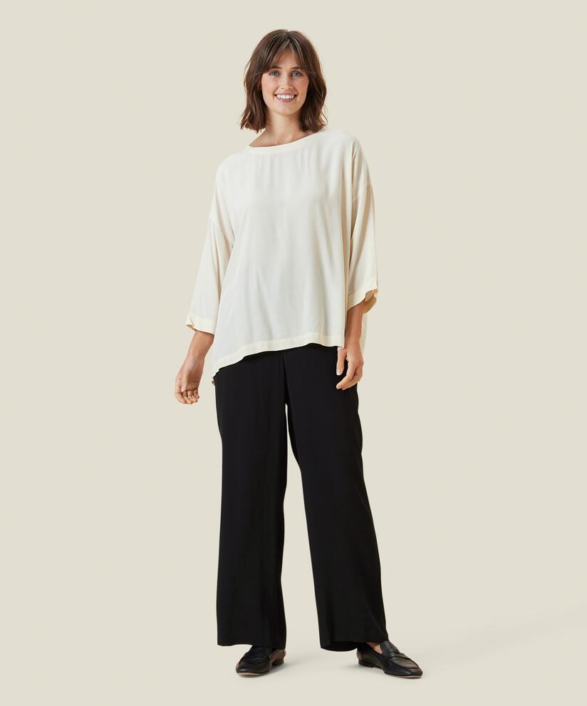 Becca Bluse, Cream, hi-res
