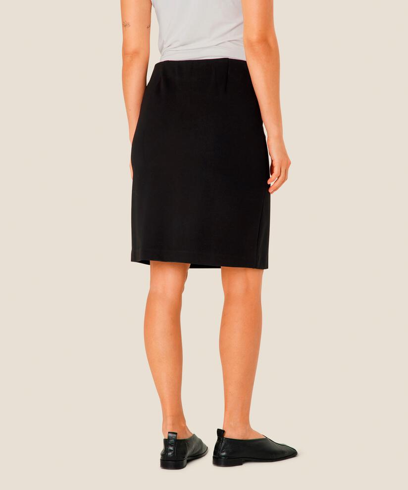 Salma JERSEY Skjørt, Black
