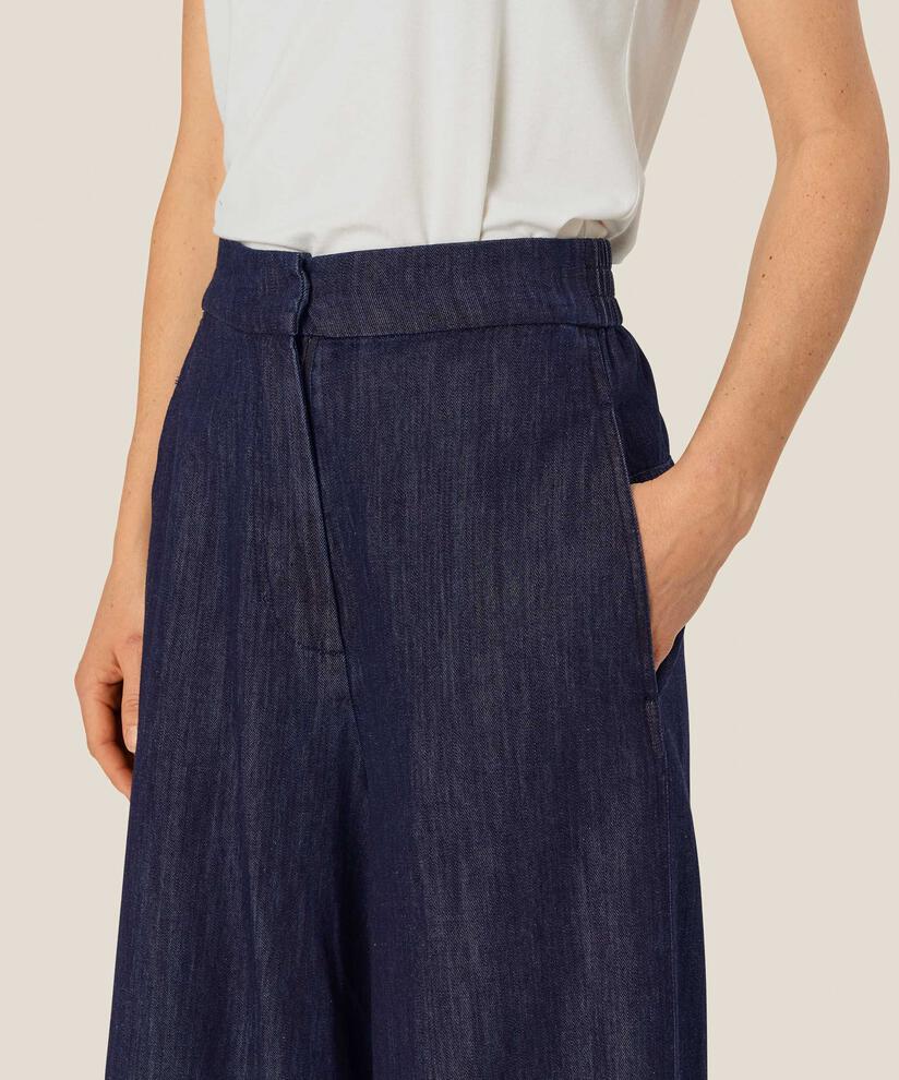 Portia Denim Bukser, Dark Denim