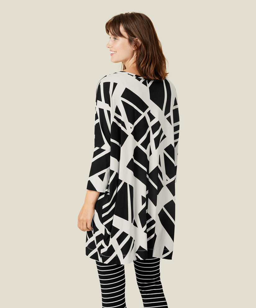 GABINI JERSEY TUNIKA, Black