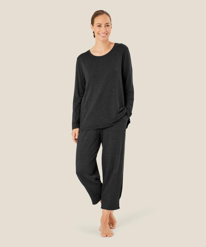 Berta JERSEY Topp, D. Grey mel.