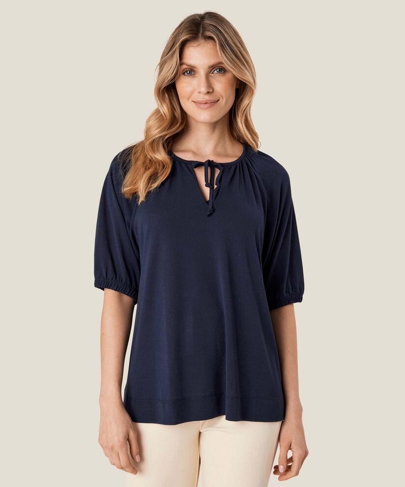 Basma JERSEY Topp, Navy