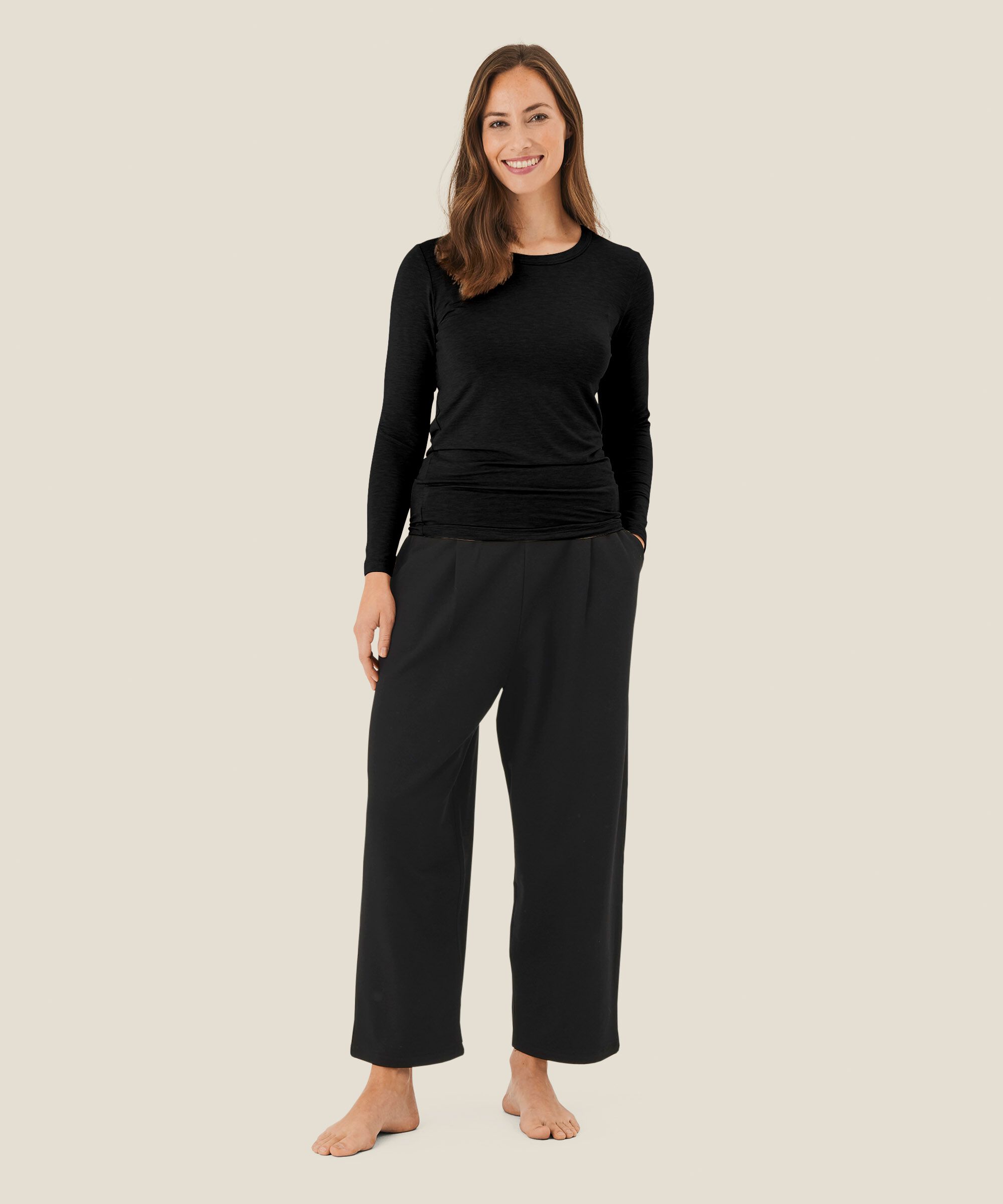 Doritla JERSEY Topp, Black