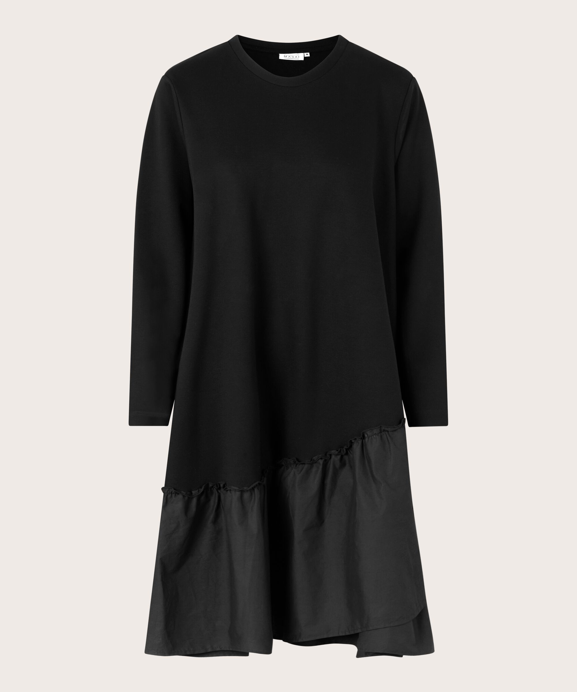 Nell JERSEY Kjole, Black