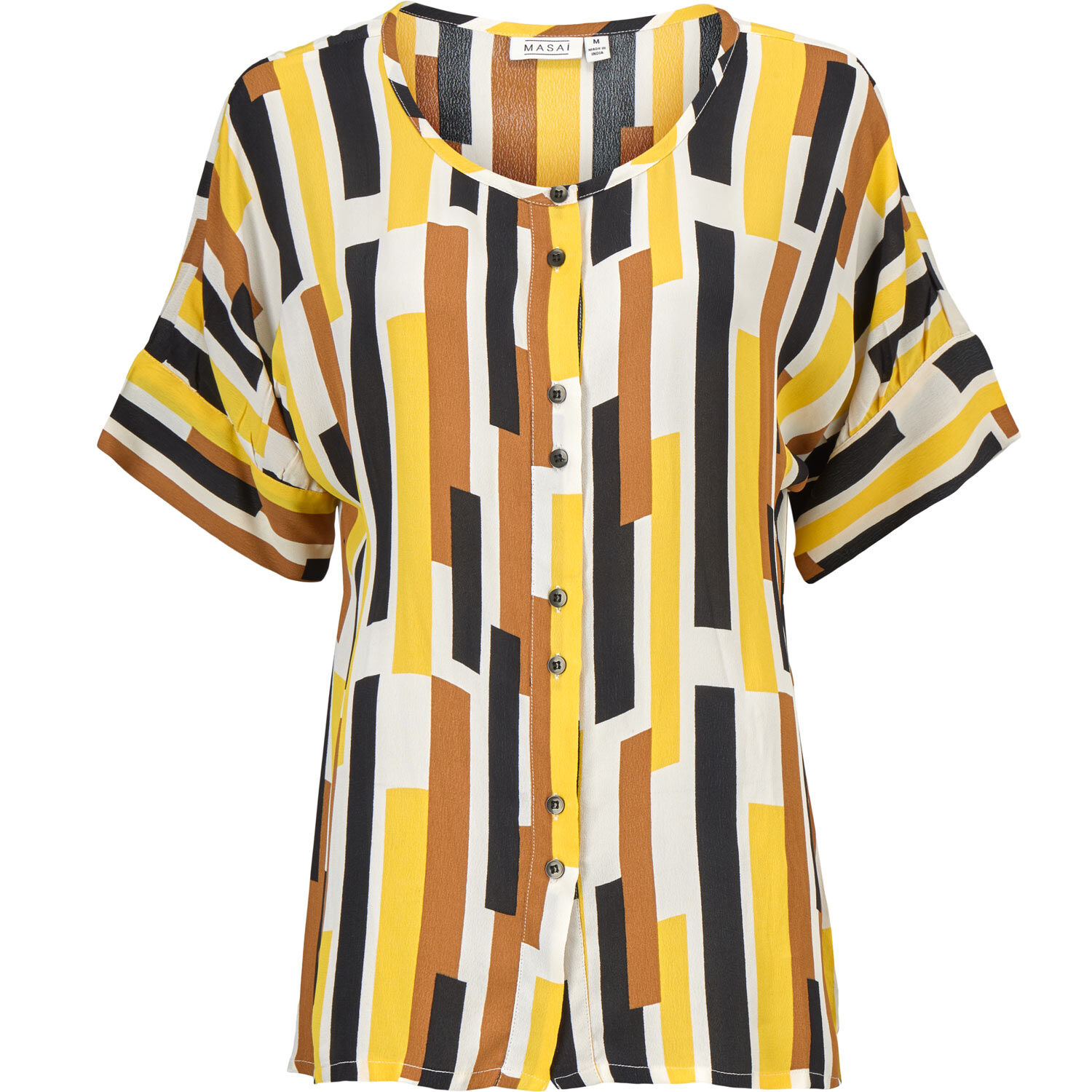 Iesha SKJORTE, Cream gold