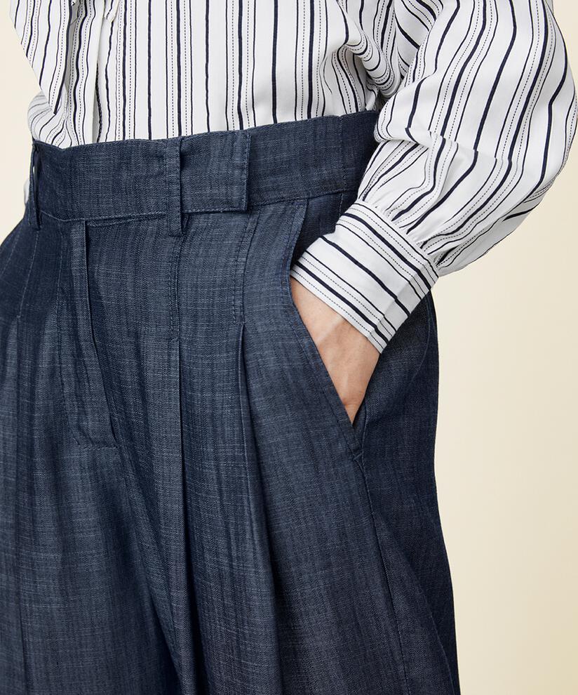 Perlinas bukser, Blue Denim, hi-res