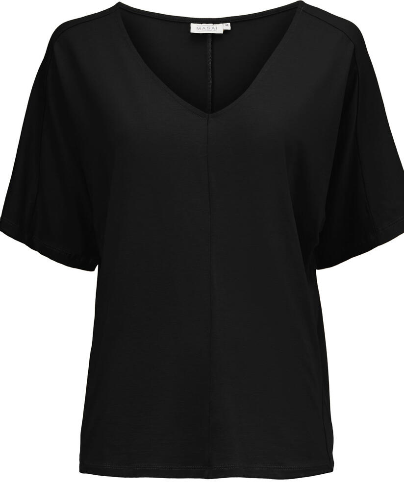 DEE JERSEY TOPP, Black