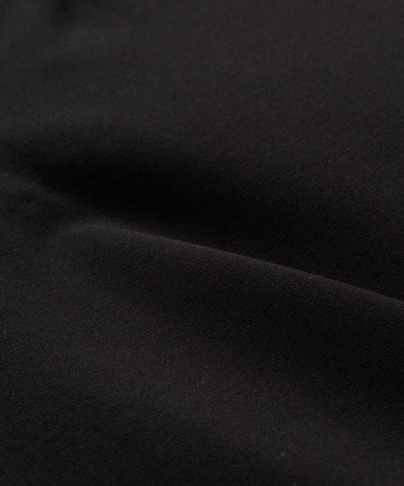 BIRGITTE JERSEY TOPP, Black/Monk