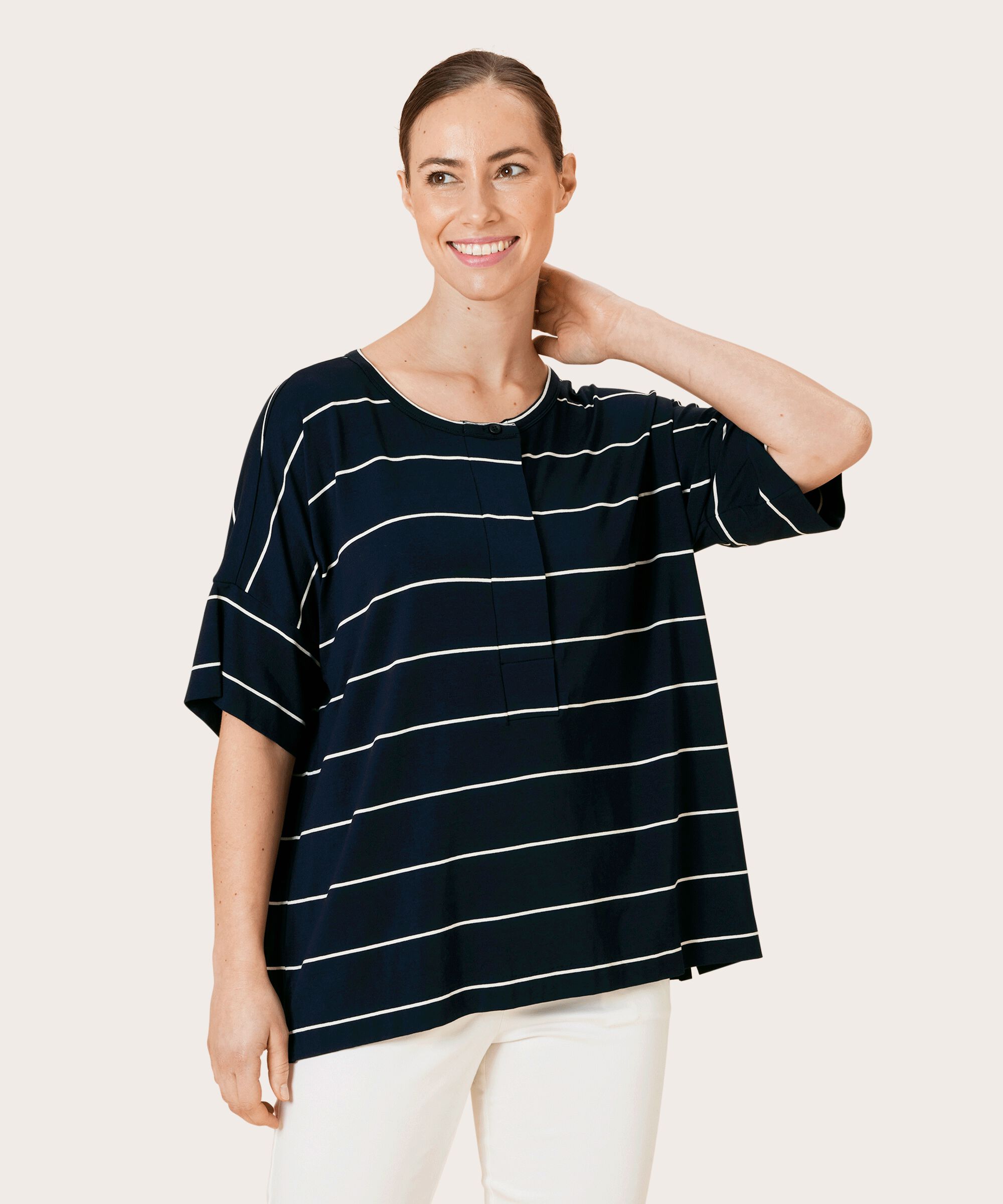 DRY JERSEY TOPP, Navy