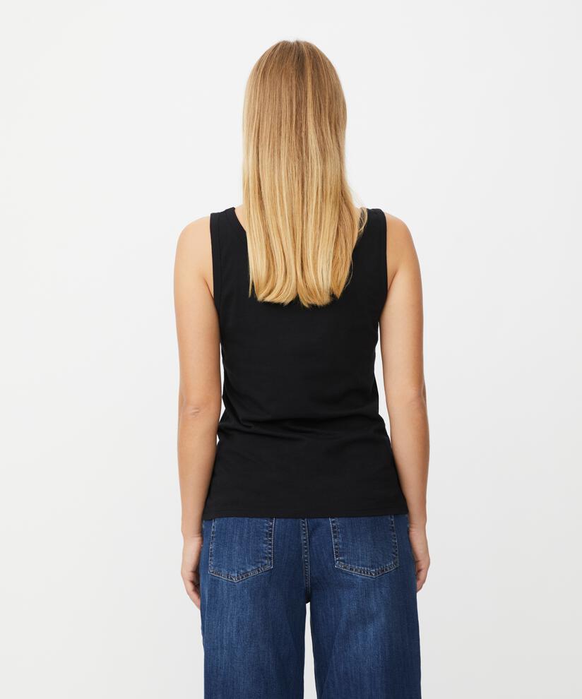 Elviora JERSEY Topp, Black
