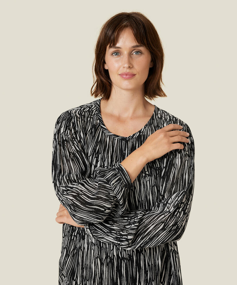 IVA SKJORTE, Black