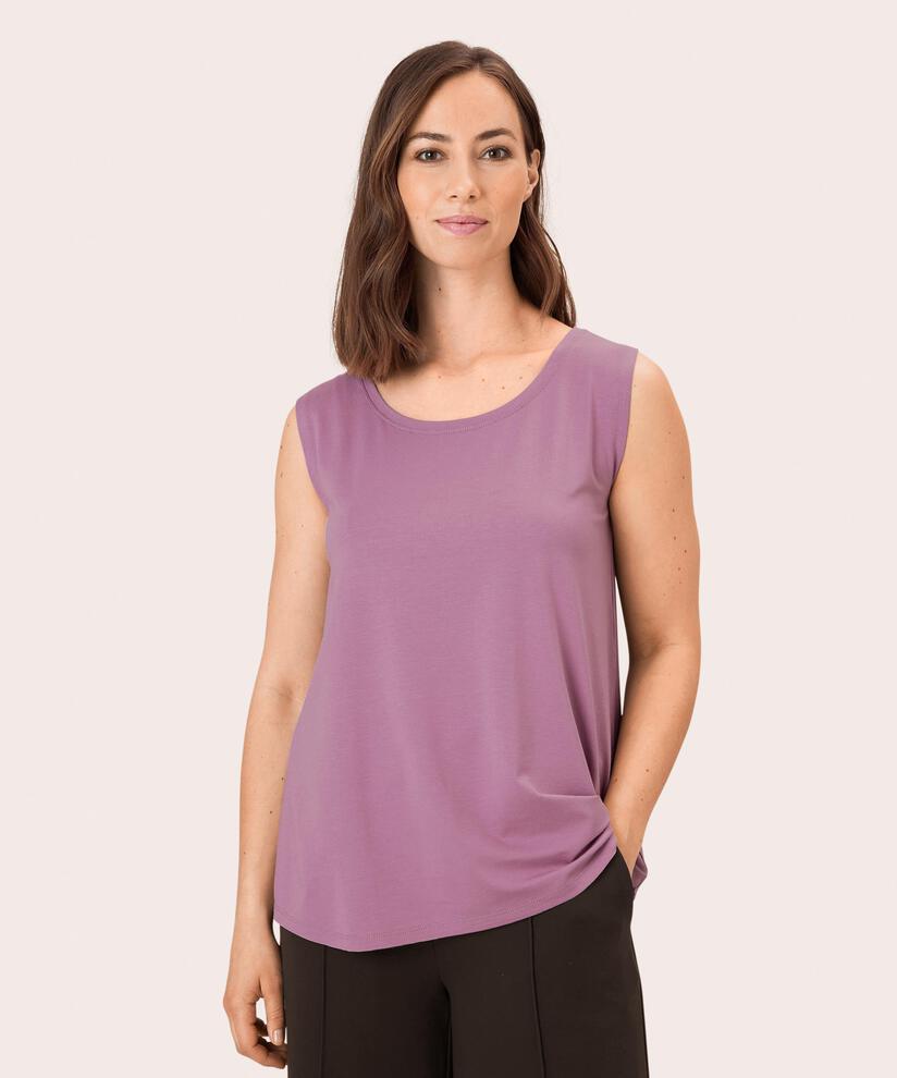 Elisa JERSEY Topp, Dusky Orchid, hi-res