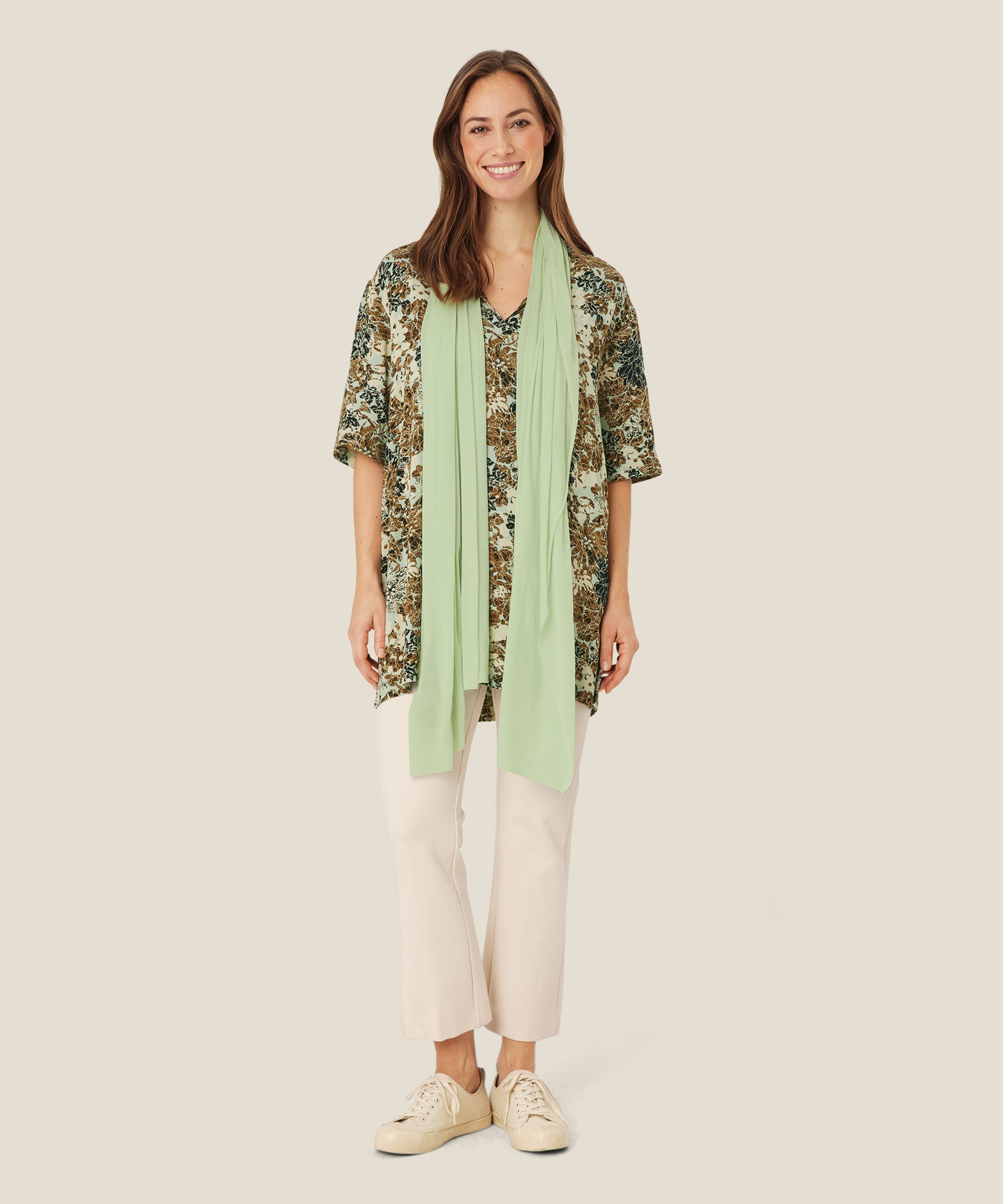 Amega JERSEY Skjerf, Bok Choy