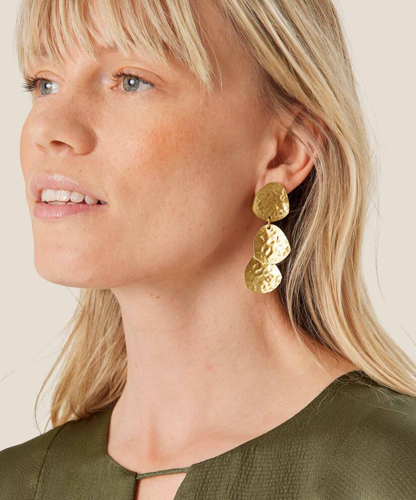 Reesel Øreringer, Gold