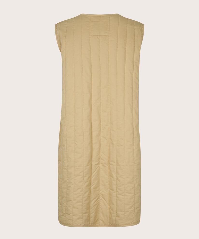 Tegan Vest, Pale Khaki
