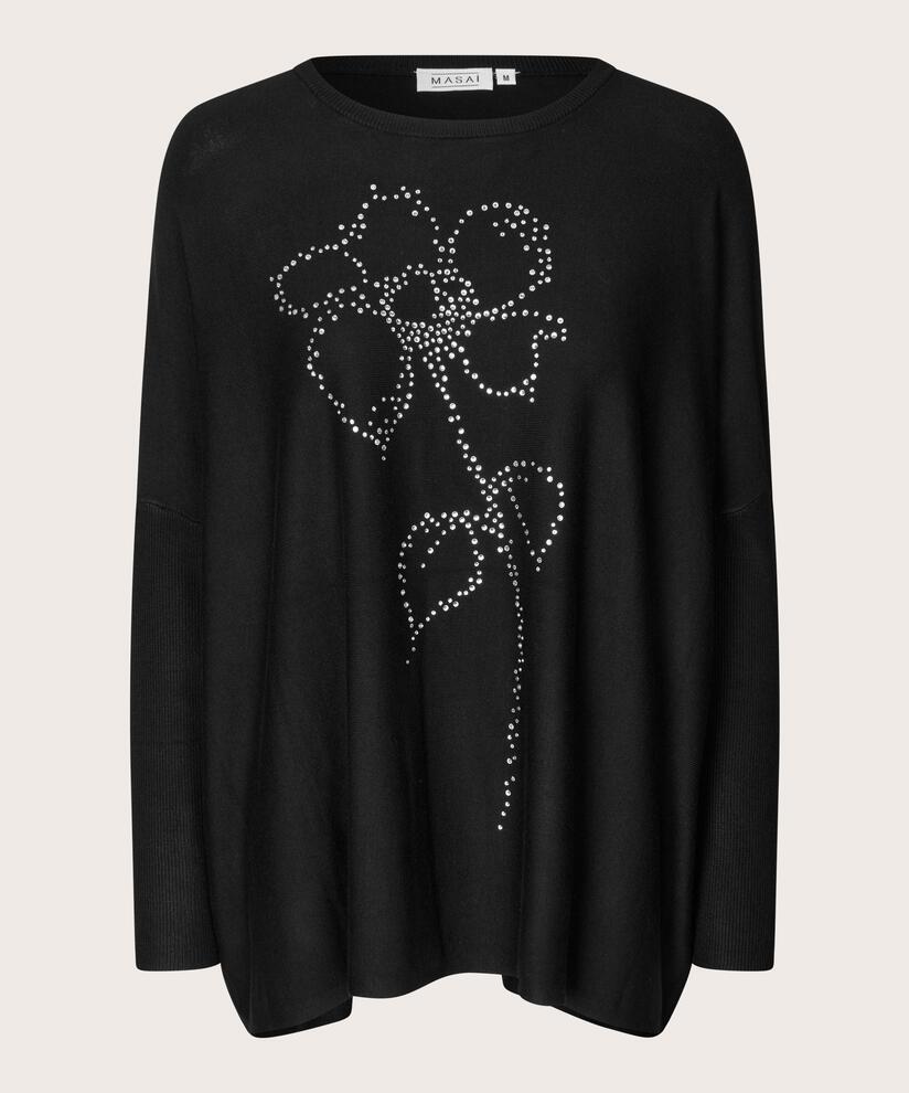 Fanasi Strikkegenser, Black