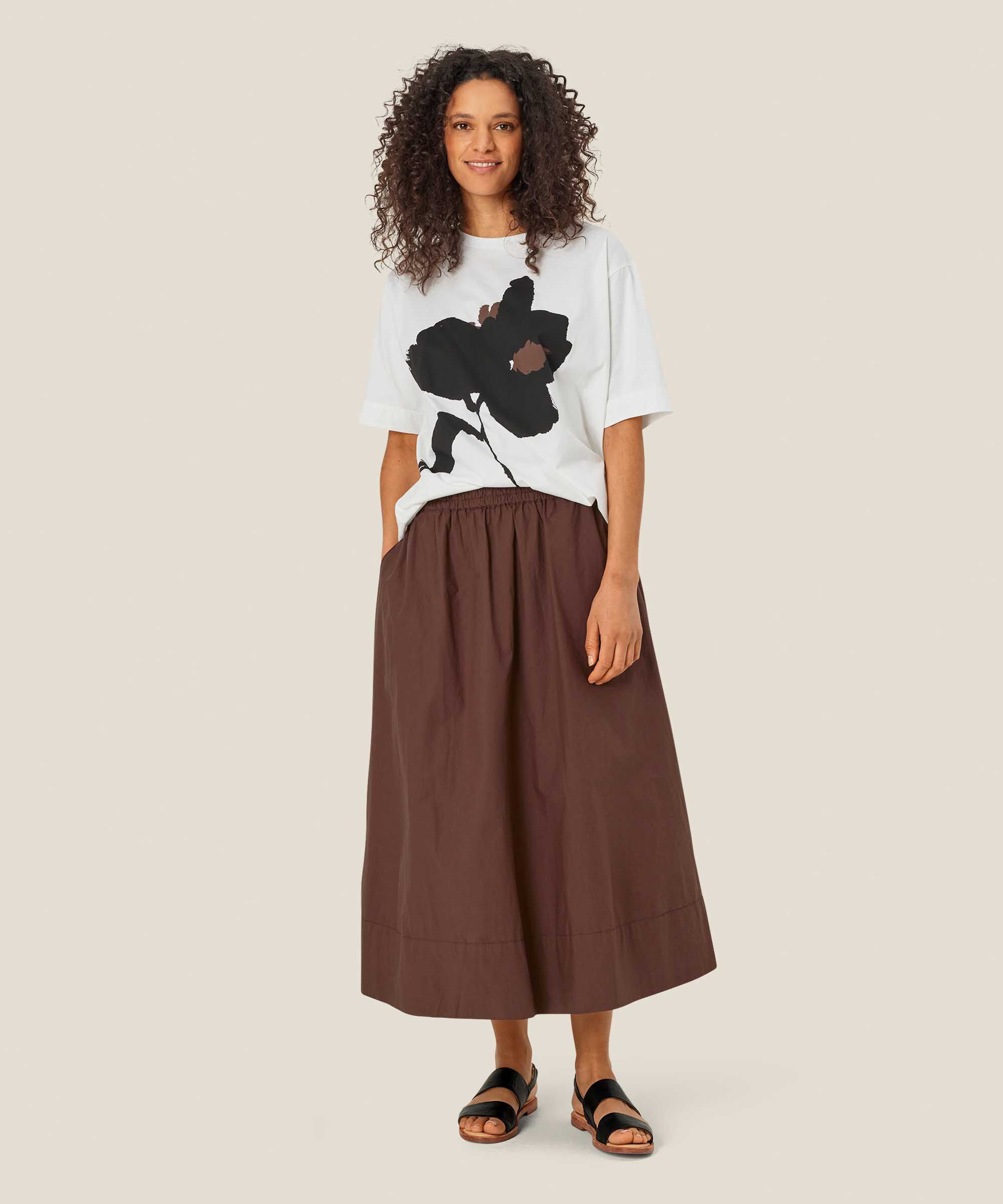 Sebana Skjørt, Chestnut