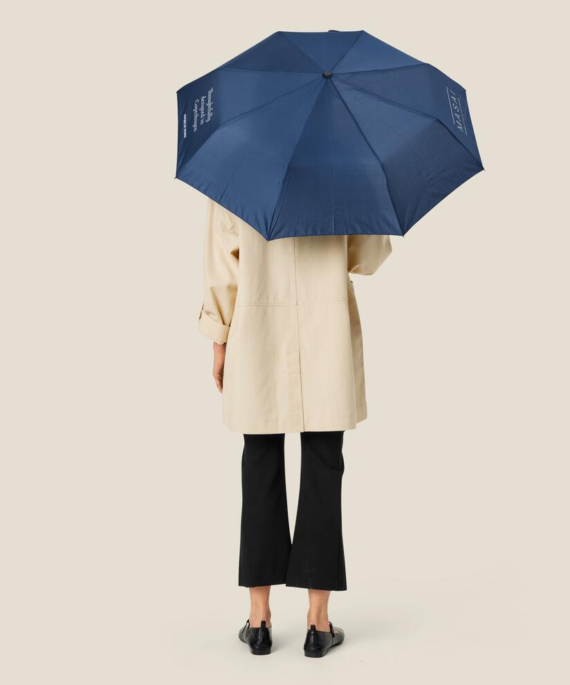 Paraply med logo, Navy