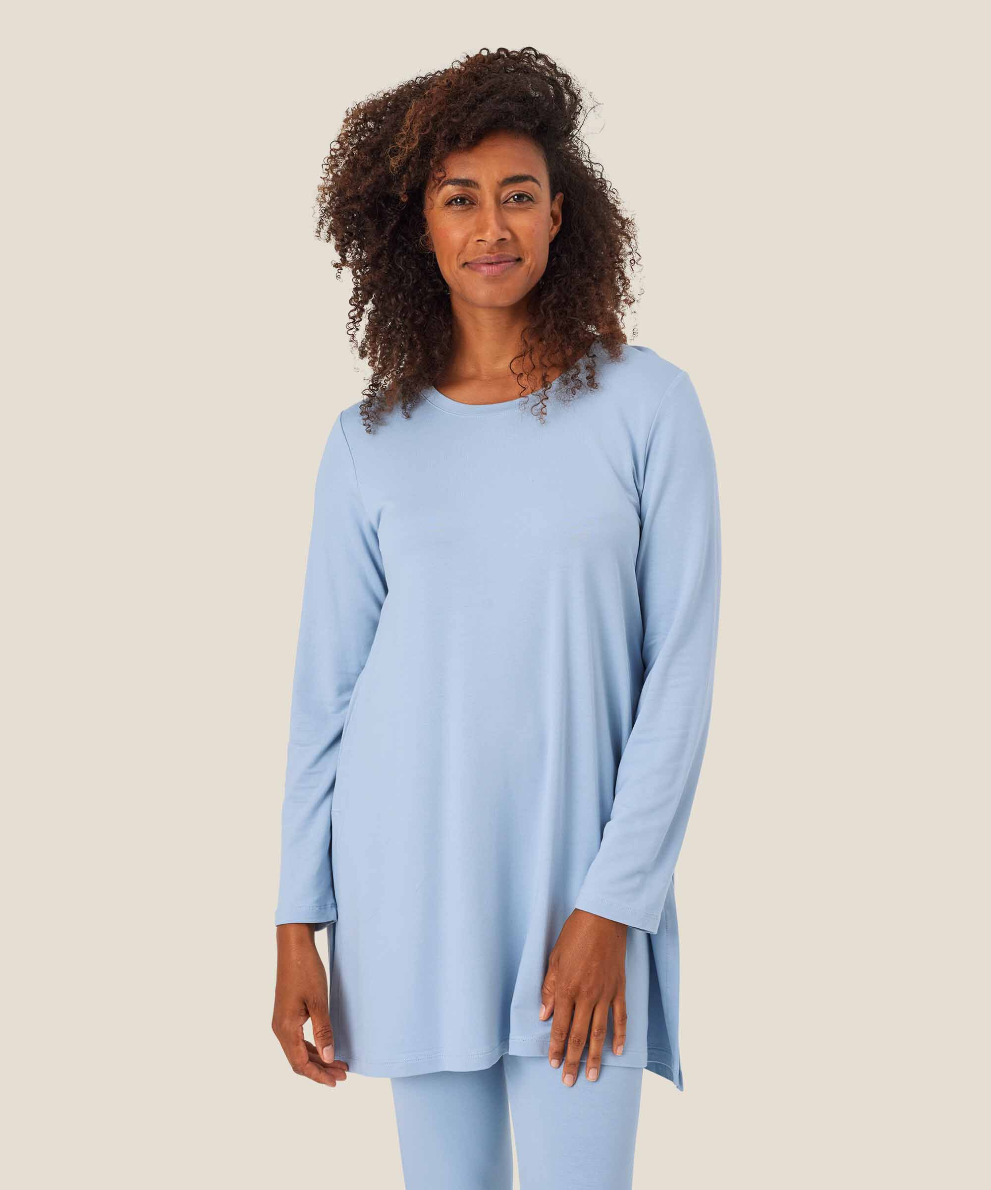 Glowie JERSEY Tunika, Blue Fog