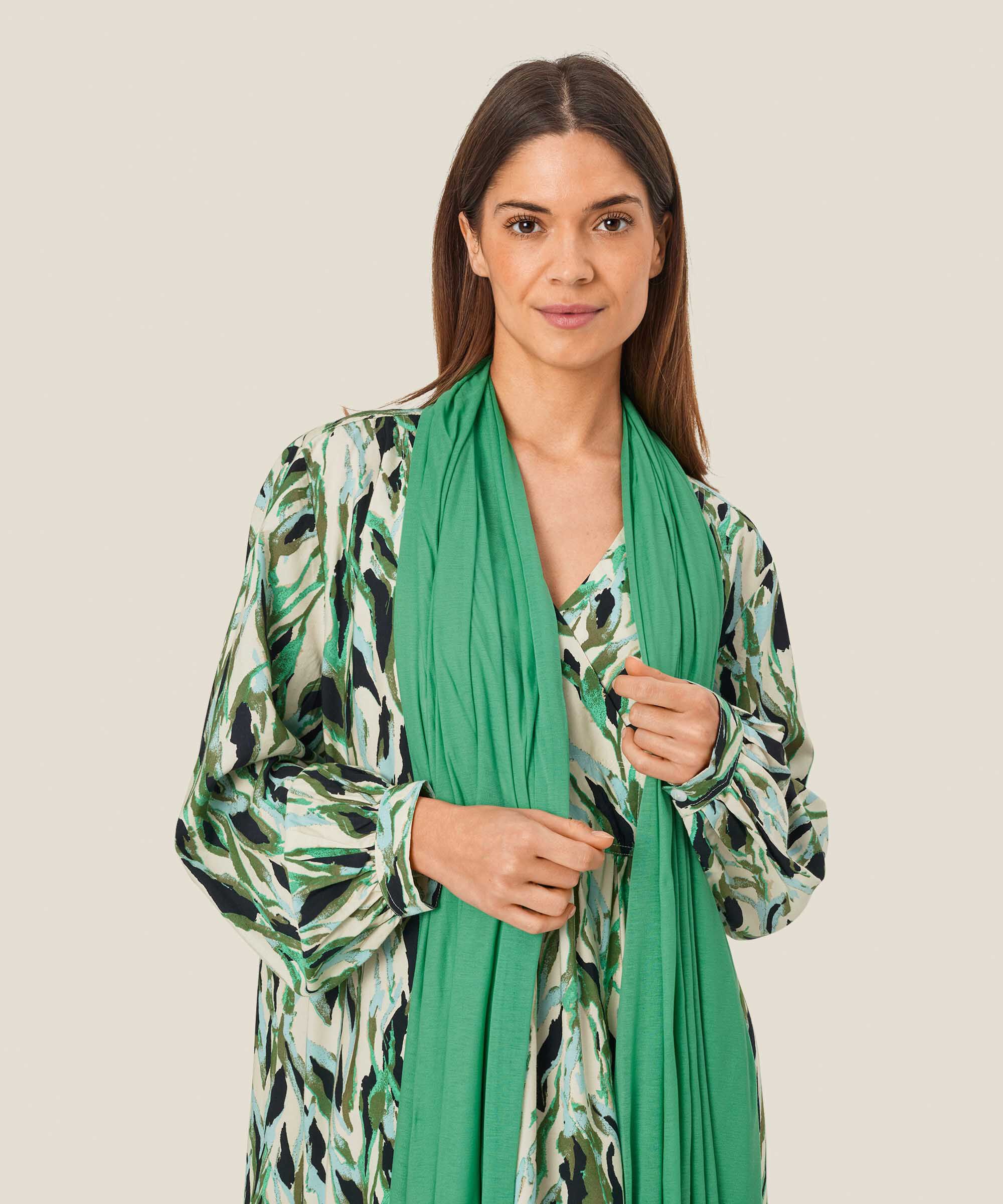 Amega JERSEY Skjerf, Winter Green