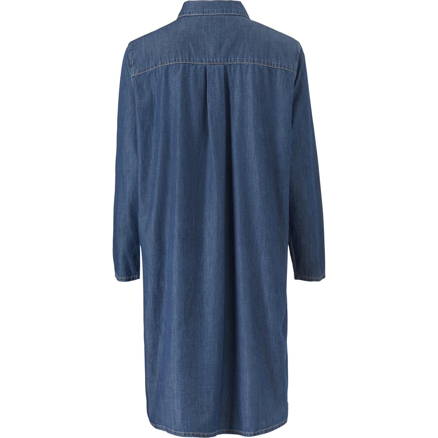 NALFA SKJORTEKJOLE, D Basic Denim