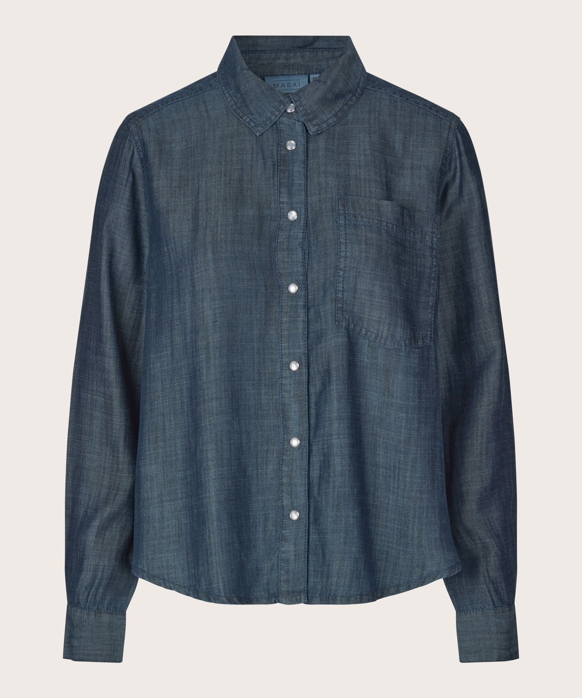 Idala skjorte, Blue Denim