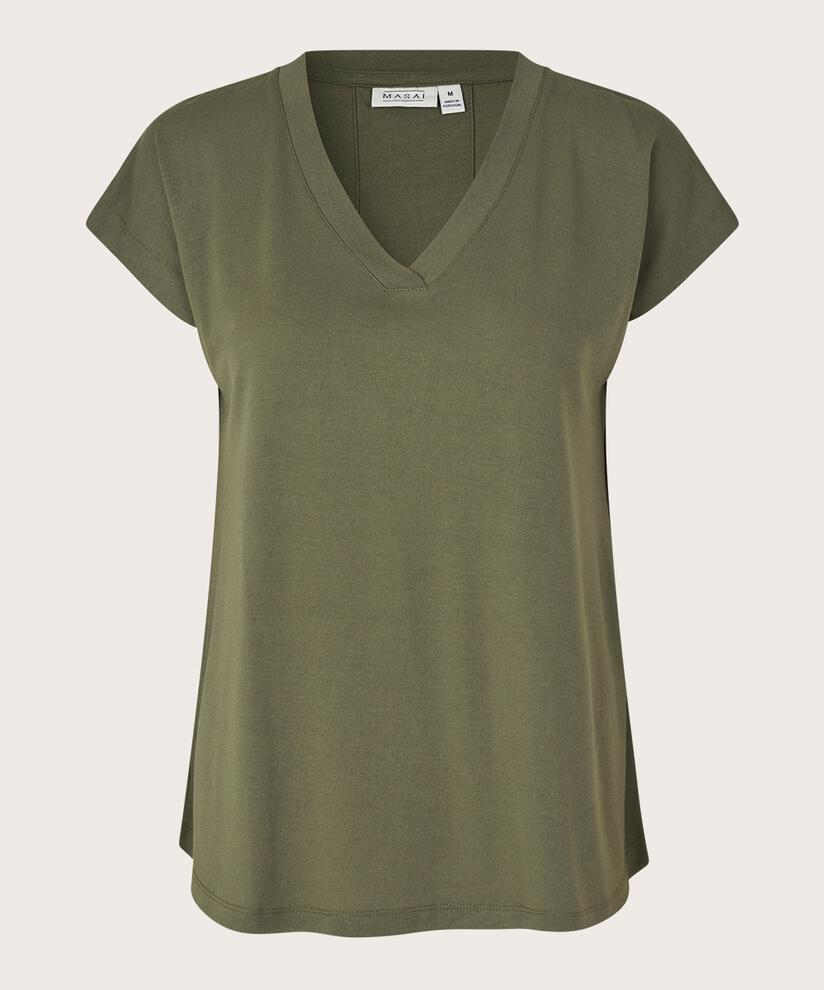 Efa JERSEY Topp, D. Lichen Green