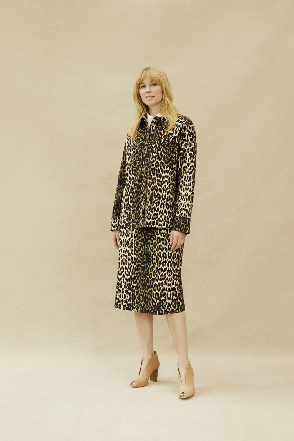 Indiba Denim Skjorte - Otter, Sanelith Denim Skj&oslash;rt - Otter