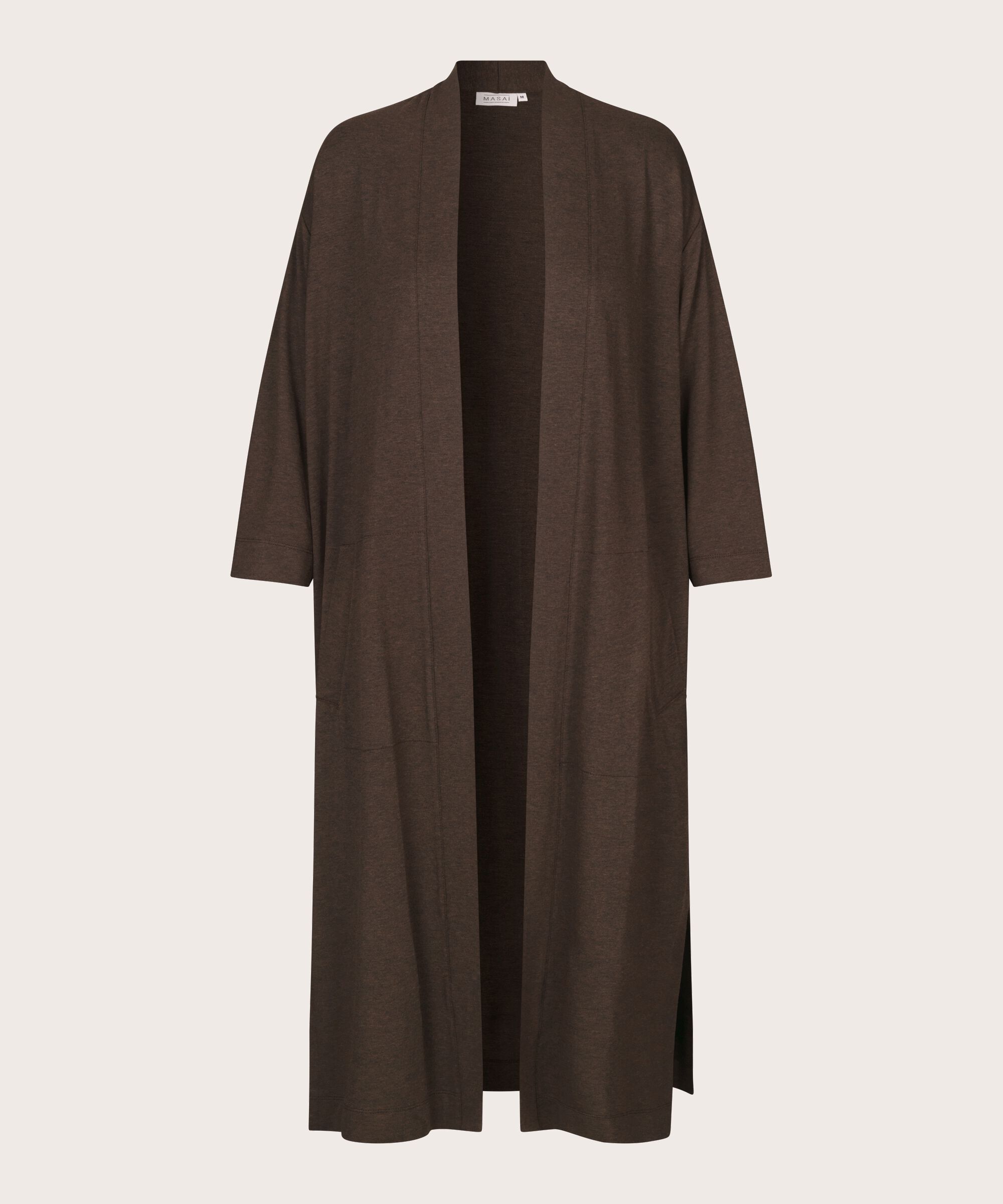 Idale JERSEY Cardigan, Brown melange