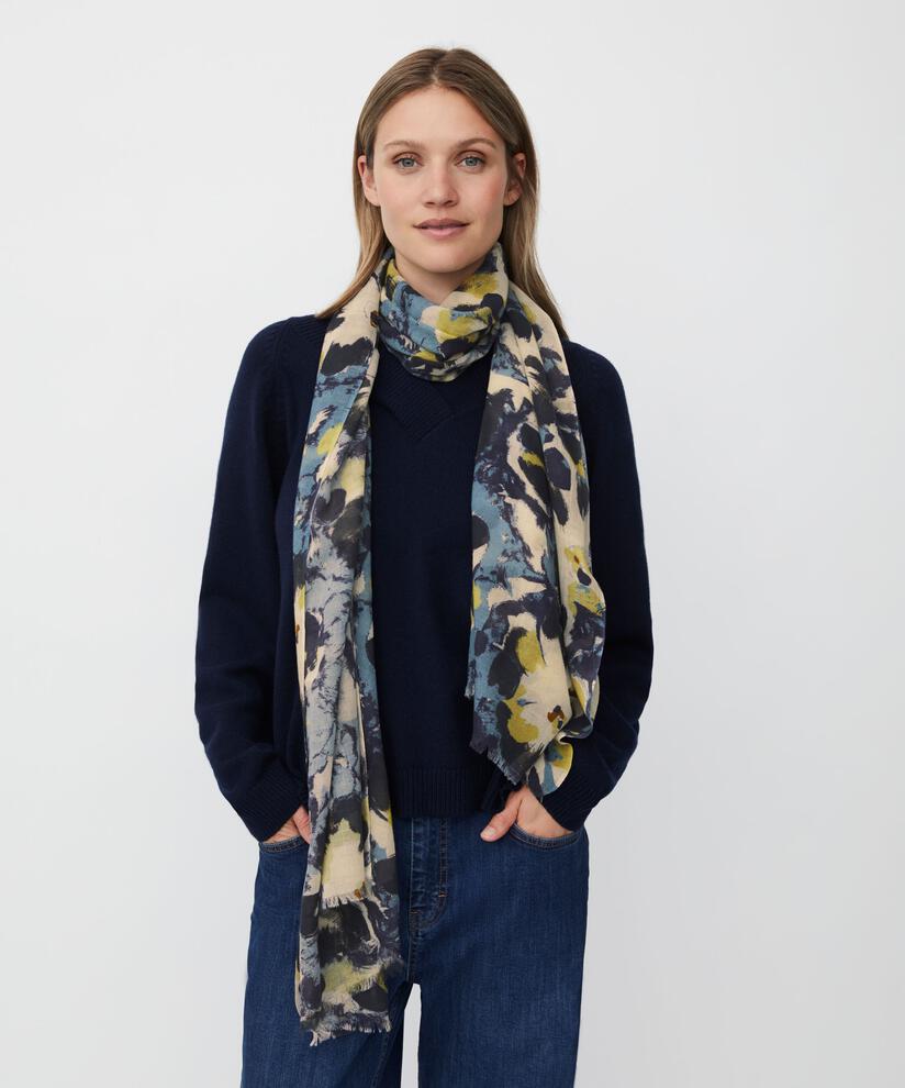 Ansela skjerf, Proven Blue