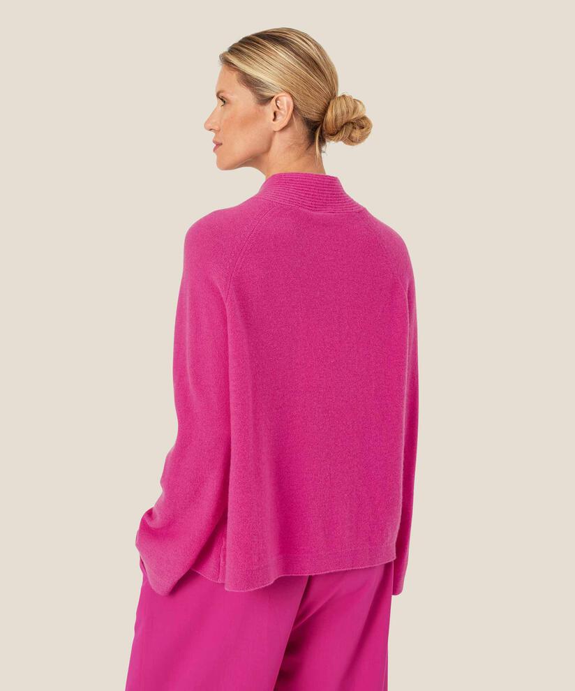 Fadeya Strikkegenser, Fuchsia Red