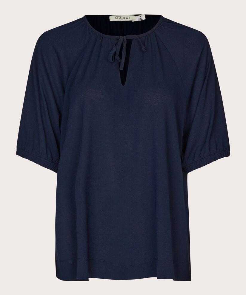 Basma JERSEY Topp, Navy