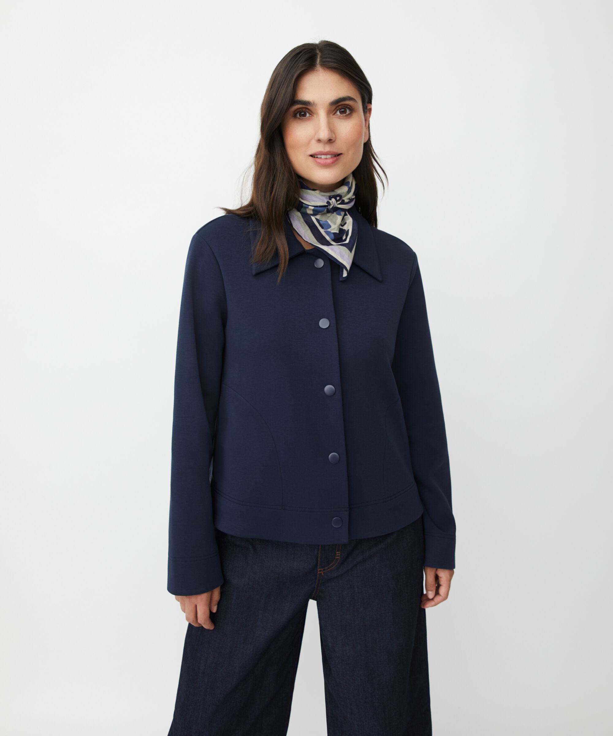 Justino JERSEY Jakke, Navy Blazer