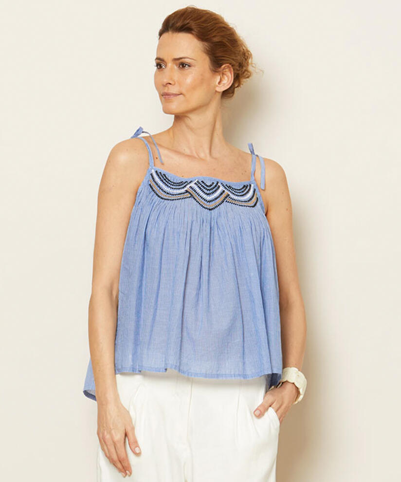 ETNA TOPP, Brunnera Blue