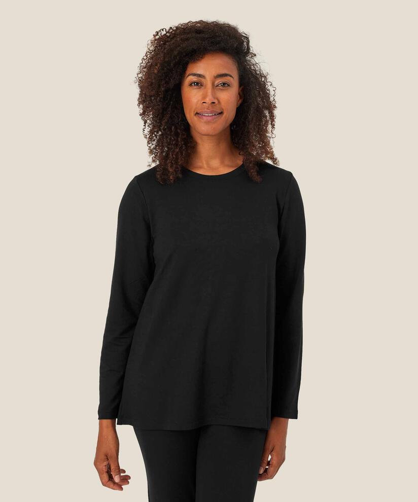 Berta JERSEY Topp, Black