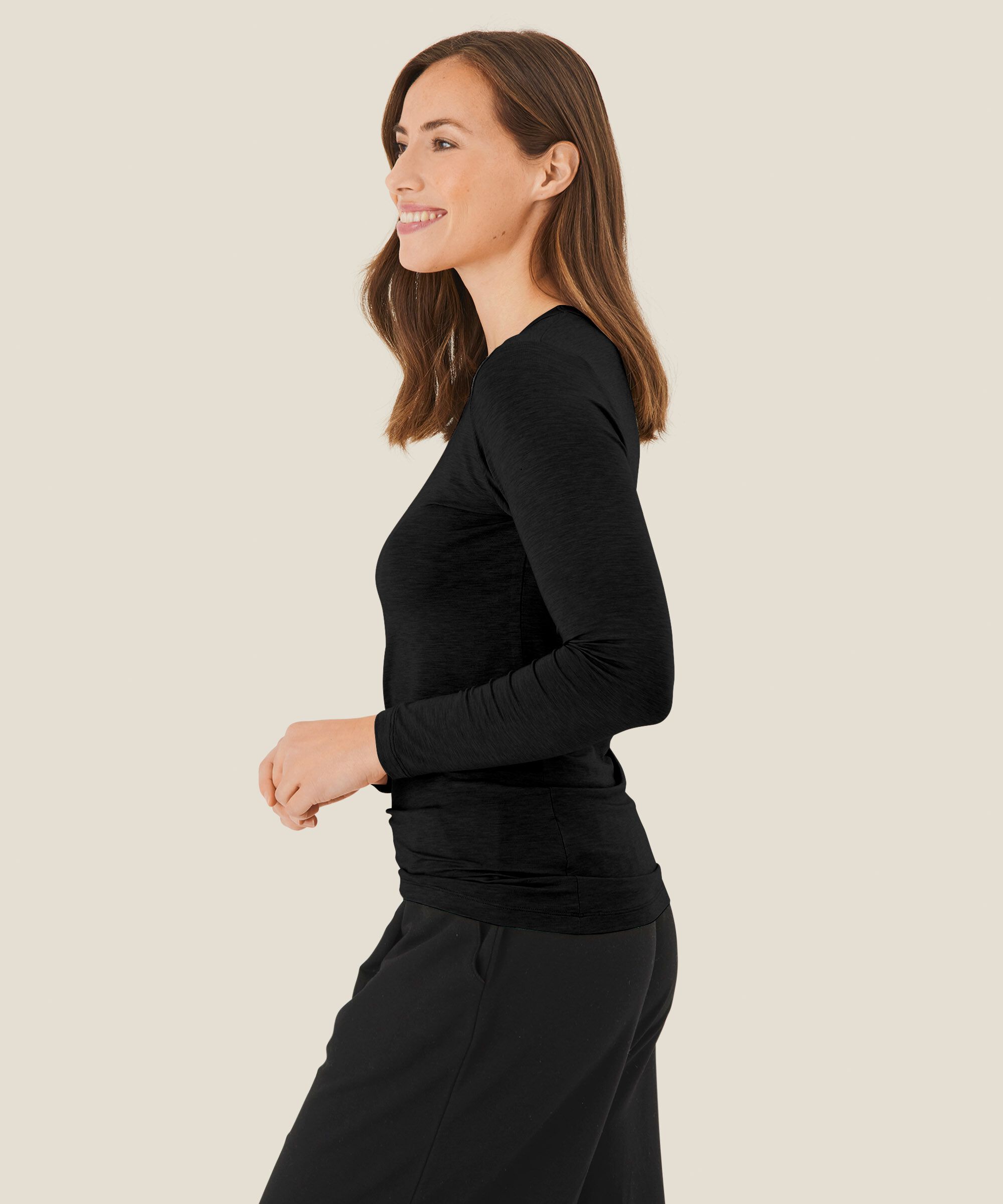 Doritla JERSEY Topp, Black