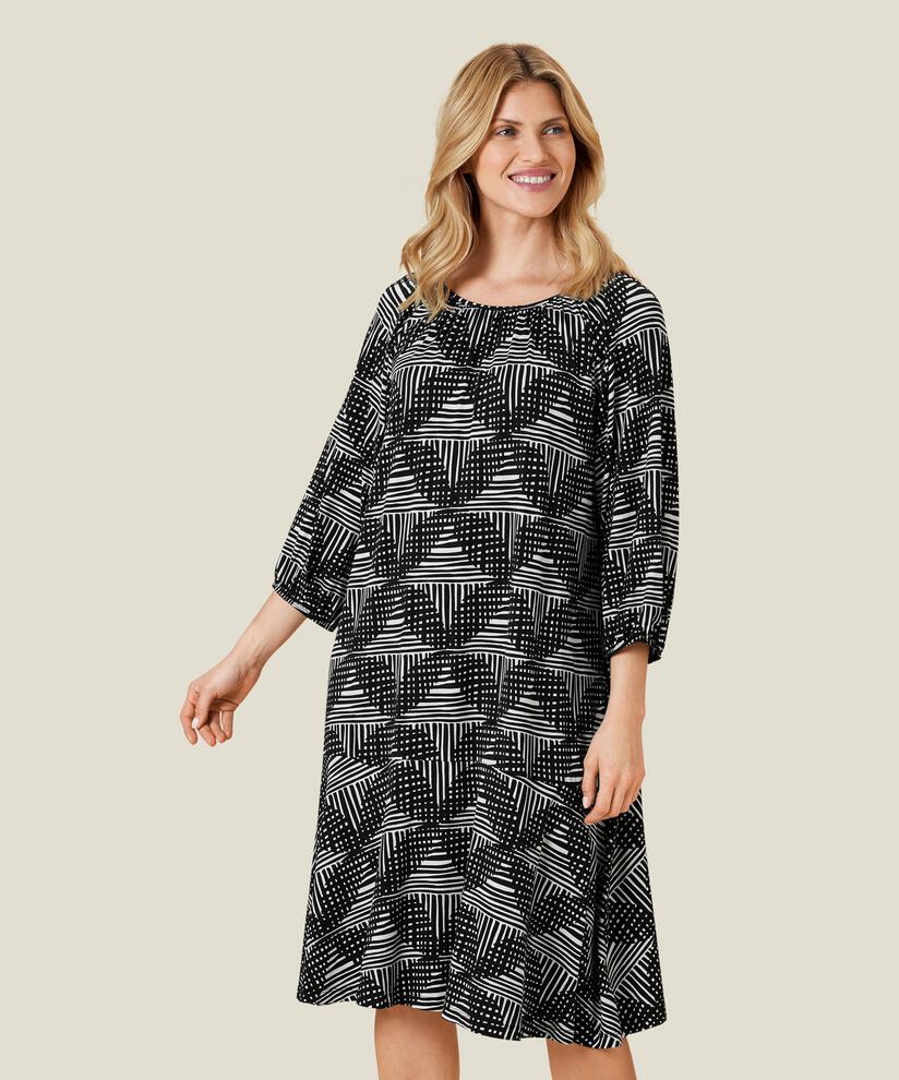 NYBELA JERSEY KJOLE, Black