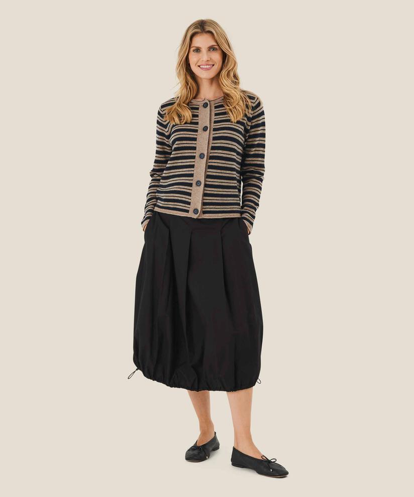 Lica Cardigan, Black/dijon