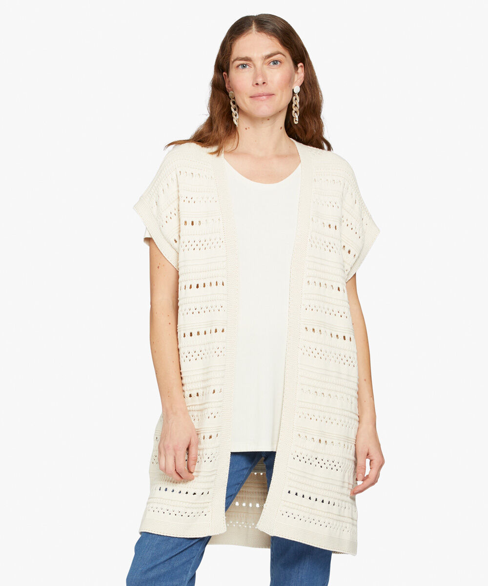 LAUREL VEST, Whitecap
