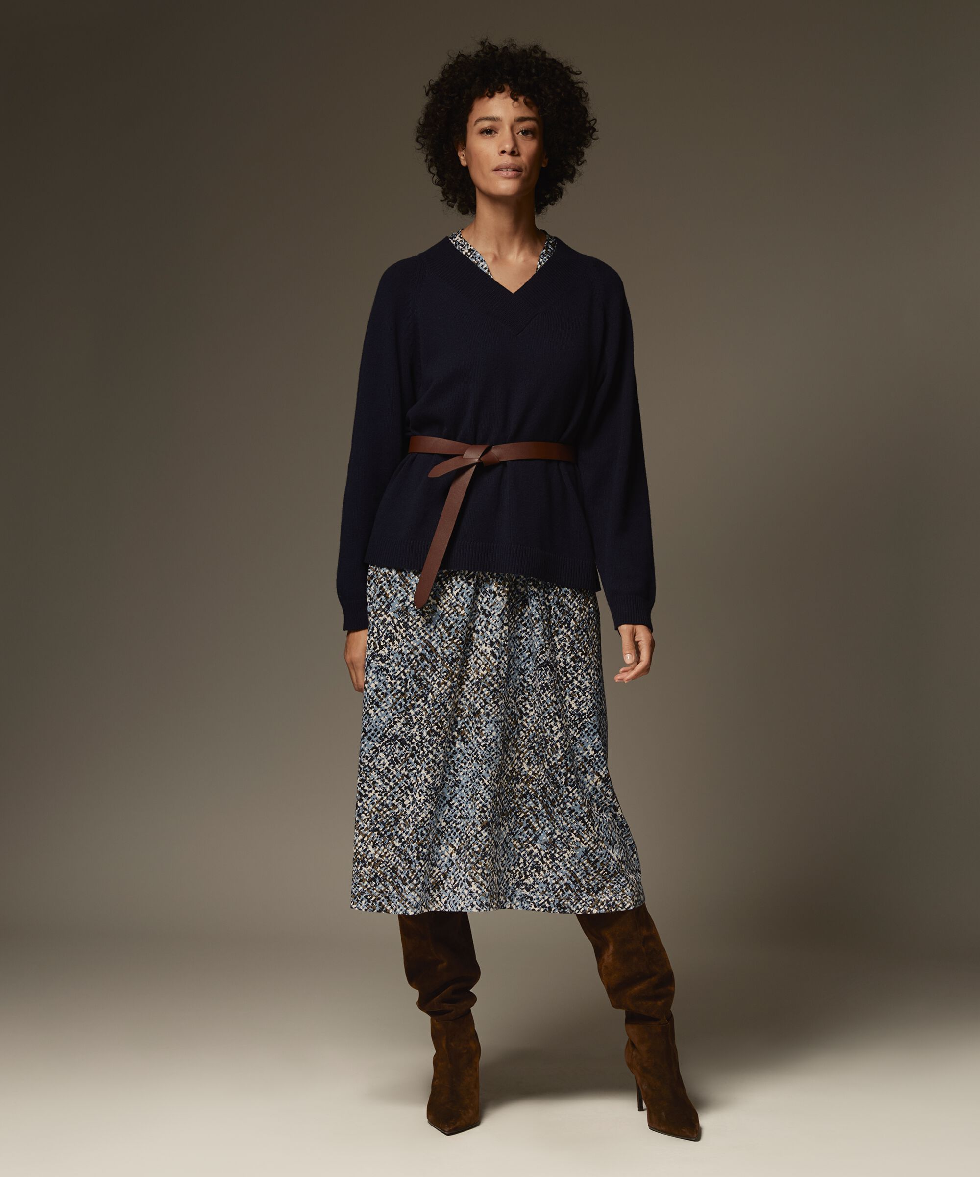 Fordane Strikkegenser, Navy Blazer