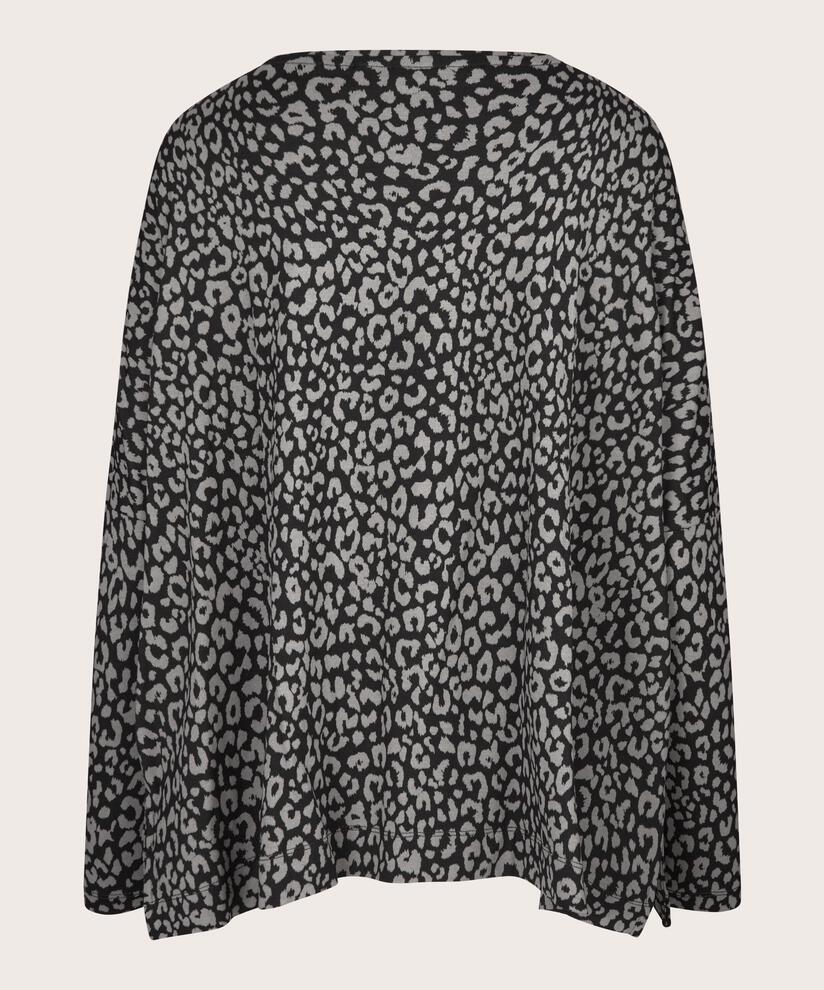 Barr JERSEY Topp, Steel Grey