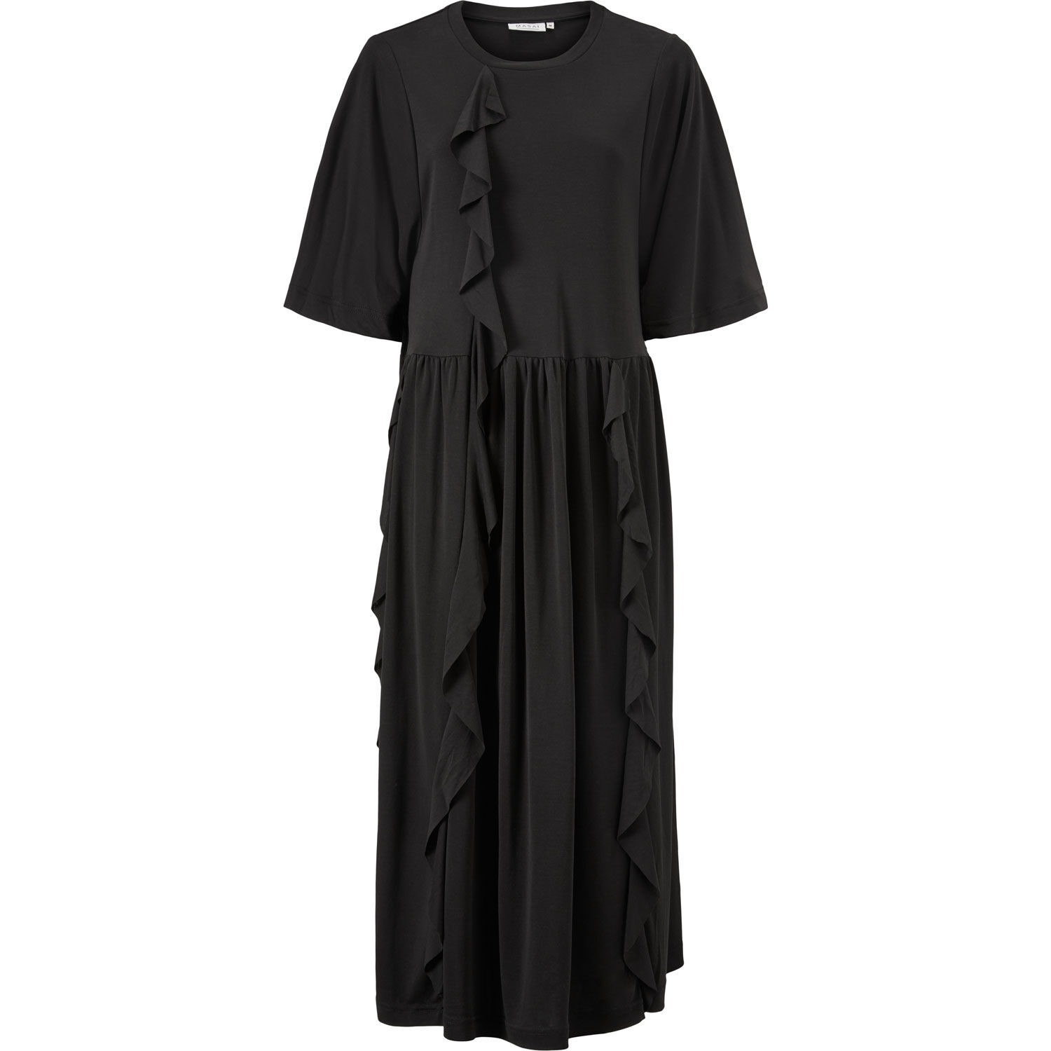 NYNA JERSEY KJOLE, Black