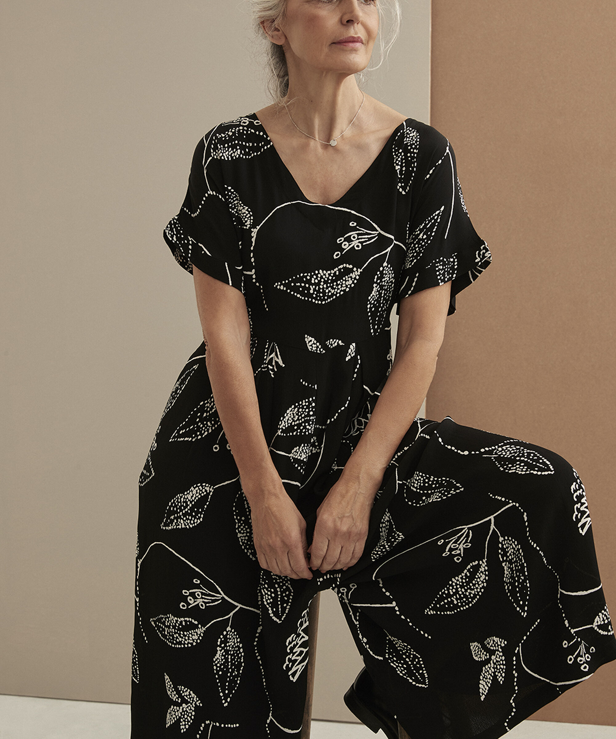 NASIRA JUMPSUIT, Black
