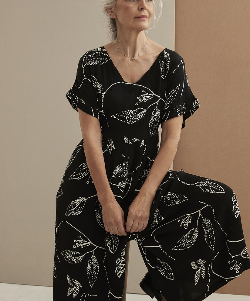 NASIRA JUMPSUIT, Black